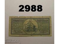 Βίλλινγκεν 50 pfennig 1918 Γερμανία