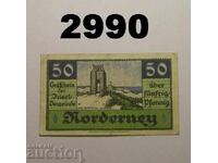 Νόρντερνεϊ 50 πφέννιχ 1920 Γερμανία