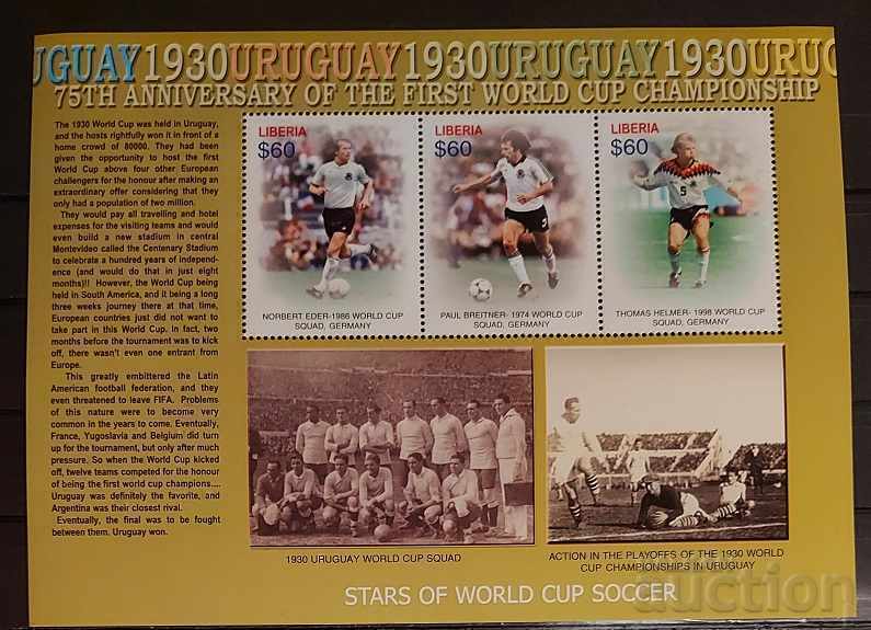 Либерия 2005 Спорт/Футбол Блок 10 € MNH Либерия 2005 Спорт/Футбол Блок 10 € MNH