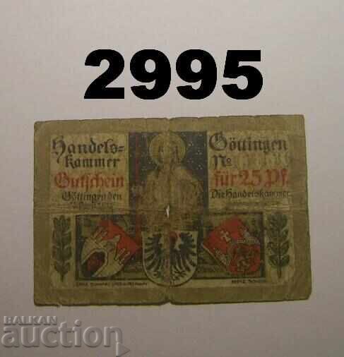Göttingen 25 pfennig 1917 Germany with price 0.50 BGN | € 0.26 Göttingen 25 pfennig 1917 Germany with price 0.50 BGN | € 0.26