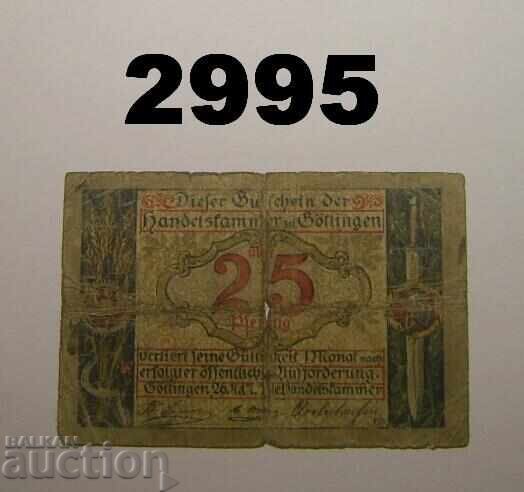 Göttingen 25 pfennig 1917 Germany Göttingen 25 pfennig 1917 Germany
