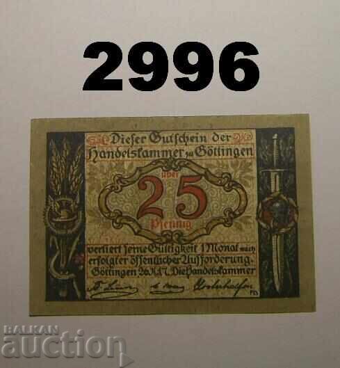 Γκέτινγκεν 25 πφένιγκ 1917 Γερμανία Γκέτινγκεν 25 πφένιγκ 1917 Γερμανία