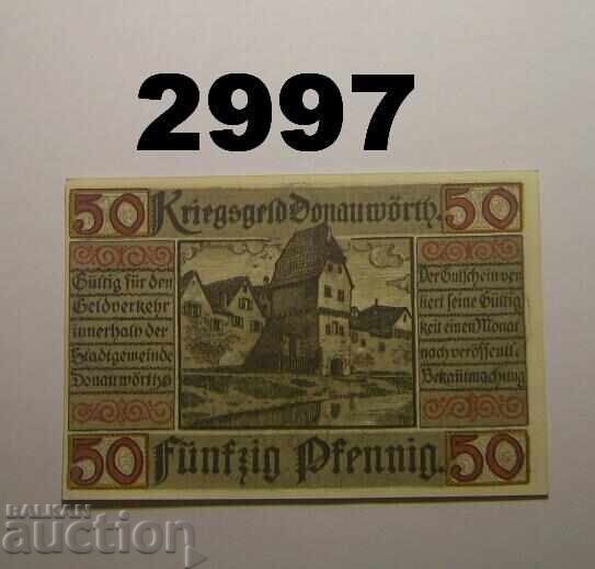 Invalid! Donauwörth 50 pfennig 1918 Germany with price 50.00 BGN | € 25.56