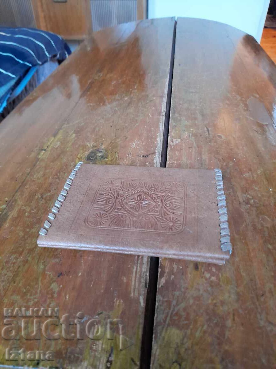 Old leather wallet Old leather wallet