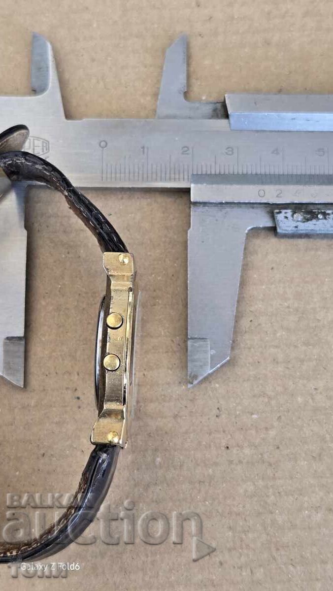 JUNGHANS MEGA QUARTZ GERMANIA FAT RAR NU STIU DACA FUNCTIONEAZA - 7