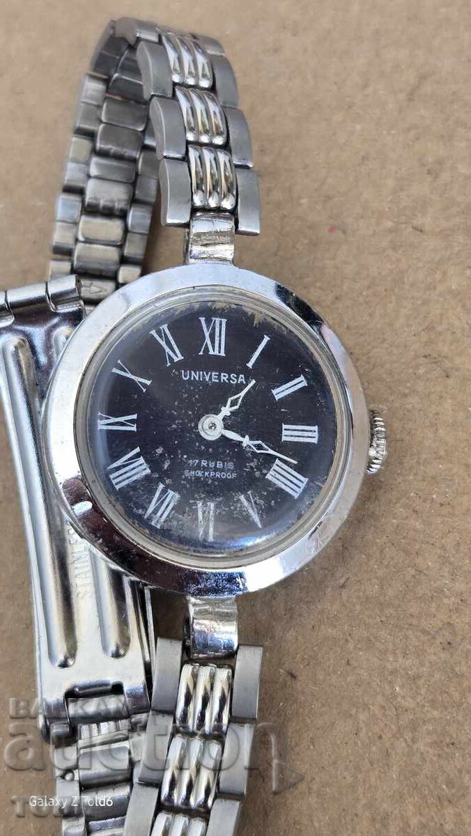 UNIVERSAL SWISS MADE RARE WATCH WITHOUT WARRANTY BZC !!!! with price 0.88 BGN | € 0.45