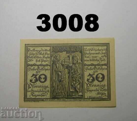 Tegernsee 30 pfennig 1921 Germania Tegernsee 30 pfennig 1921 Germania