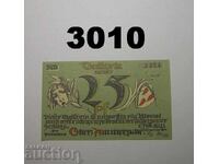 Όμπεραμεργκάου 25 φενίγκ 1921 Γερμανία