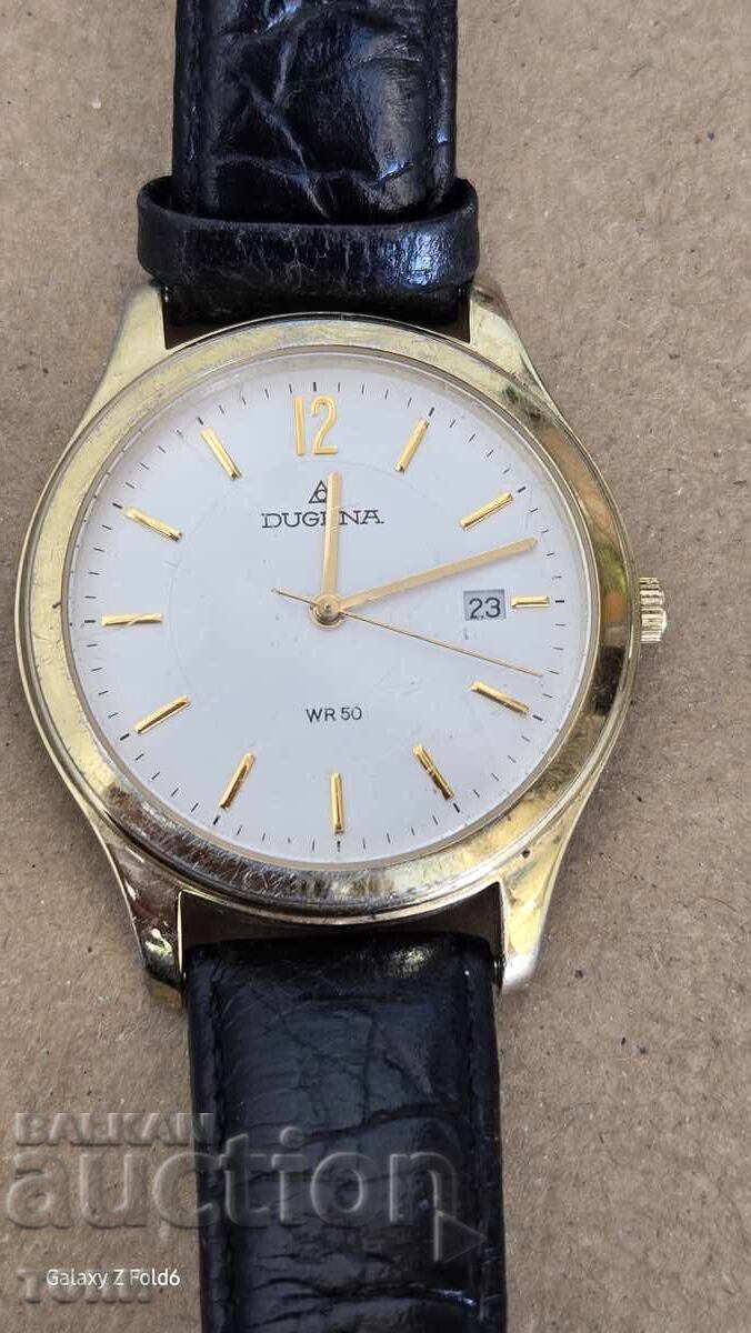 DUGENA GERMANY MADE QUARTZ RAR FUNCȚIONEAZĂ FĂRĂ GARANȚIE BZC !! cu preț 6.83 BGN | € 3.49