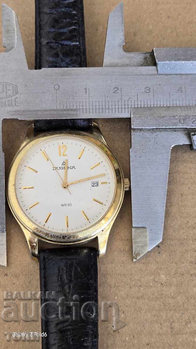 DUGENA GERMANY MADE QUARTZ RAR FUNCȚIONEAZĂ FĂRĂ GARANȚIE BZC !! - 5