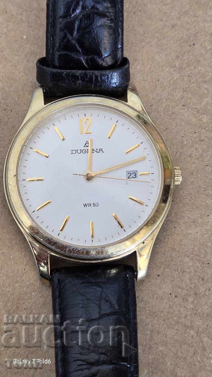 DUGENA GERMANY MADE QUARTZ RAR FUNCȚIONEAZĂ FĂRĂ GARANȚIE BZC !!