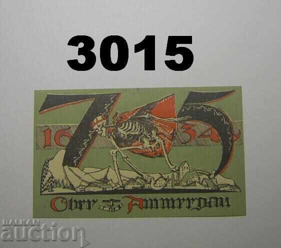 Oberammergau 75 pfennig 1921 Германия с цена 2.50 лв. | € 1.28 Oberammergau 75 pfennig 1921 Германия с цена 2.50 лв. | € 1.28