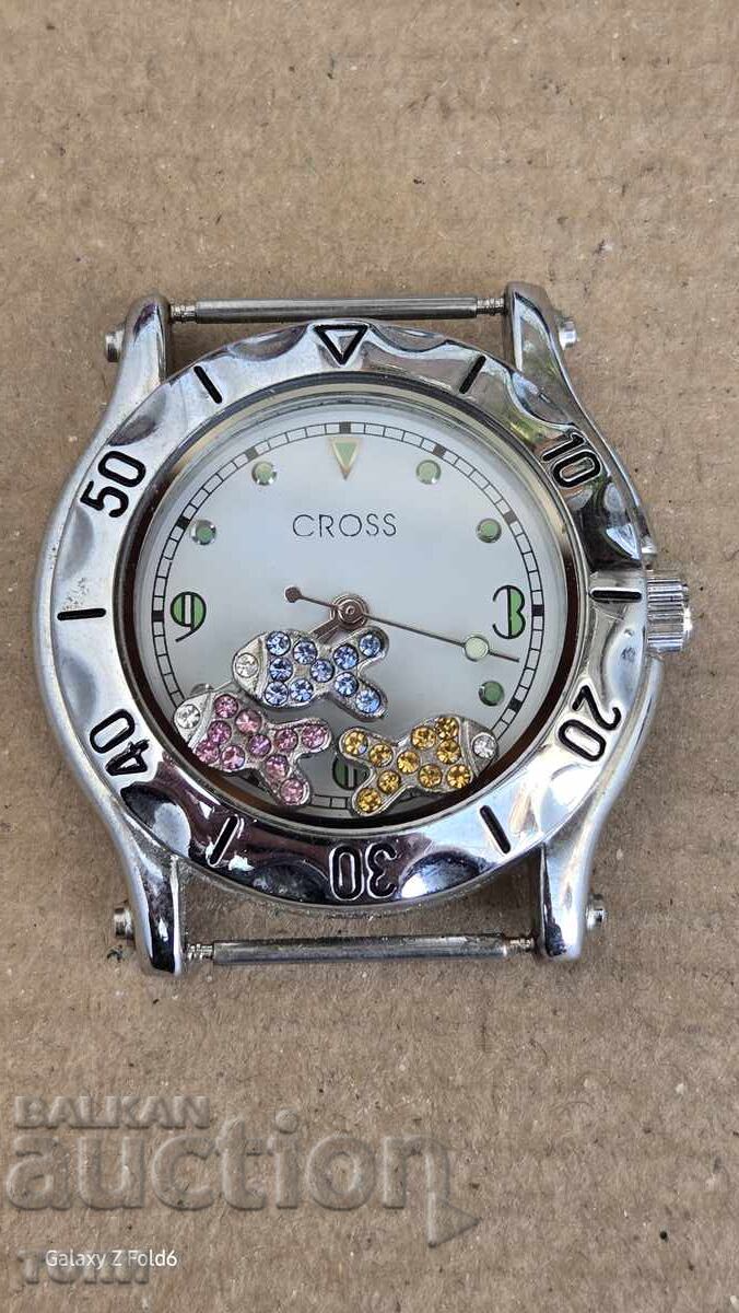 CROSS QUARTZ ΧΡΟΝΟΓΡΑΦΟΣ ΣΠΑΝΙΟΣ ΧΩΡΙΣ ΕΓΓΥΗΣΗ BZC !!!! με τιμή 0.11 BGN | € 0.06