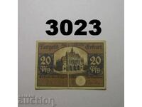 Erfurt 20 pfennig 1920 Germany