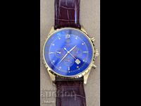 CONSTANTIN DURMONT CRONOGRAF CUARȚ RAR NU ȘTIU DACĂ RĂS