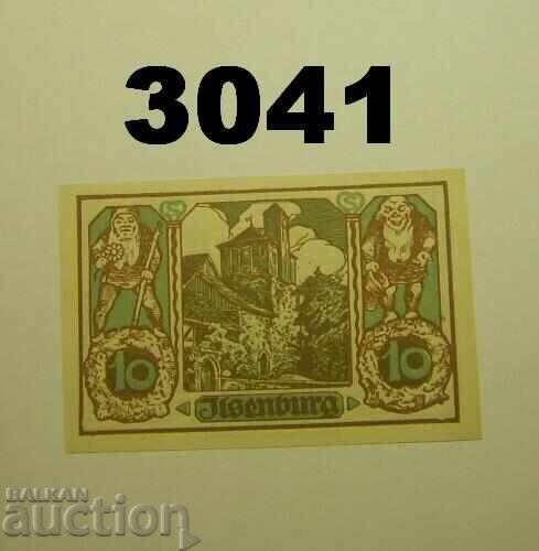 Ilzenburg 10 pfennig 1921 Γερμανία με τιμή 2.50 BGN | € 1.28