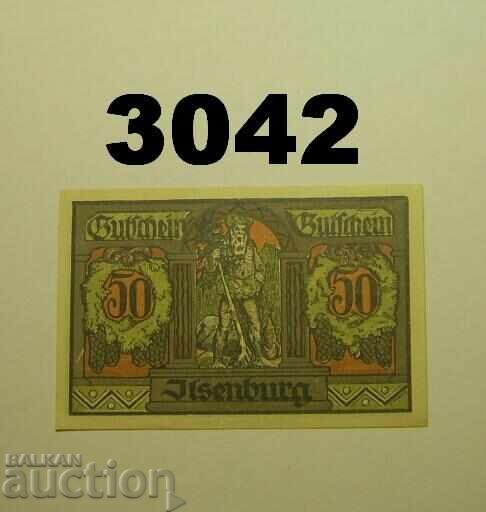 Ilsenburg 50 pfennig 1921 Germania cu preț 2.50 BGN | € 1.28