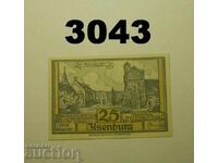 Ilsenburg 25 pfennig 1921 Germany
