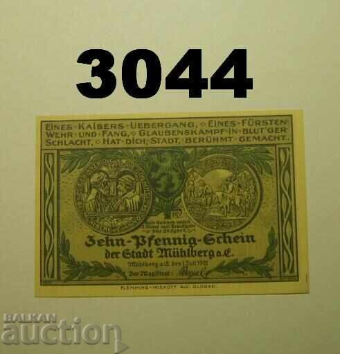Mühlberg 10 pfennig 1921 Германия