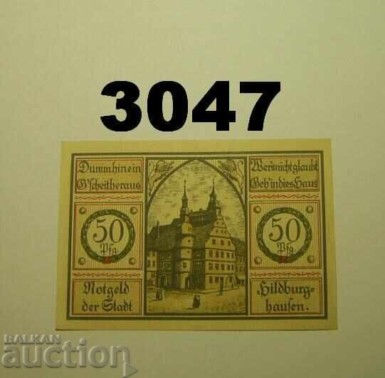 Χίλντμπουργκχαουζεν 50 πφένιχ 1921 Γερμανία με τιμή 2.50 BGN | € 1.28