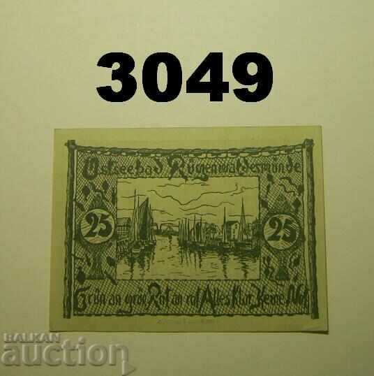 Rügenwaldermünde 25 pfennig 1921 Germania cu preț 5.00 BGN | € 2.56 Rügenwaldermünde 25 pfennig 1921 Germania cu preț 5.00 BGN | € 2.56