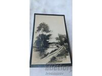 Ταχυδρομική κάρτα Γεφυράκι πάνω από μικρό ποτάμι 1927