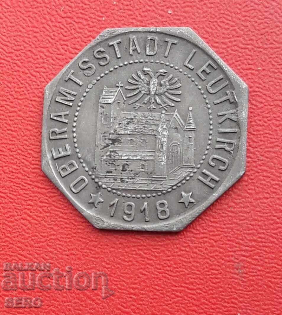 Germany-Baden-Württemberg-Leudkirch-10 Pfennig 1918 Germany-Baden-Württemberg-Leudkirch-10 Pfennig 1918
