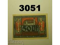 Paulinzella 50 pfennig to 1922 Germany