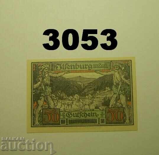 Ilsenburg 50 pfennig 1921 Germania cu preț 2.50 BGN | € 1.28