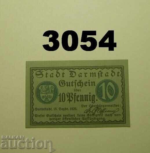 Darmstadt 10 pfennig 1920 Germany Darmstadt 10 pfennig 1920 Germany