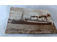 Postcard Schnelldampfer Resolute 1922