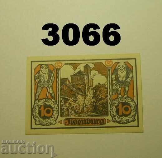 Ilsenburg 10 pfennig 1921 Germania cu preț 2.50 BGN | € 1.28