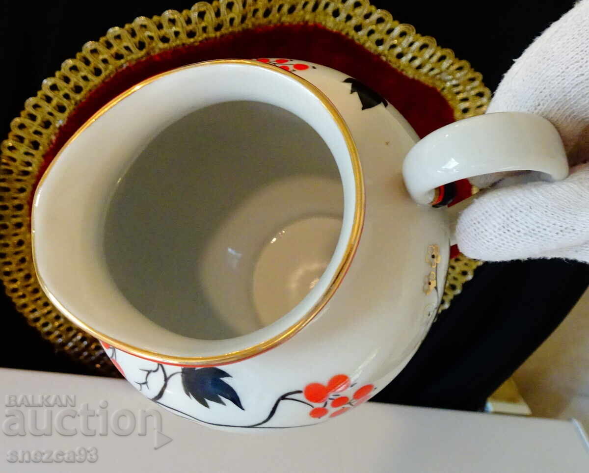 Porcelain Pitcher LFZ, Red Currant - 6