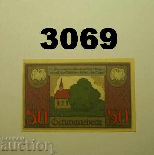 Schwanebeck 50 pfennig 1921 Germania cu preț 2.50 BGN | € 1.28