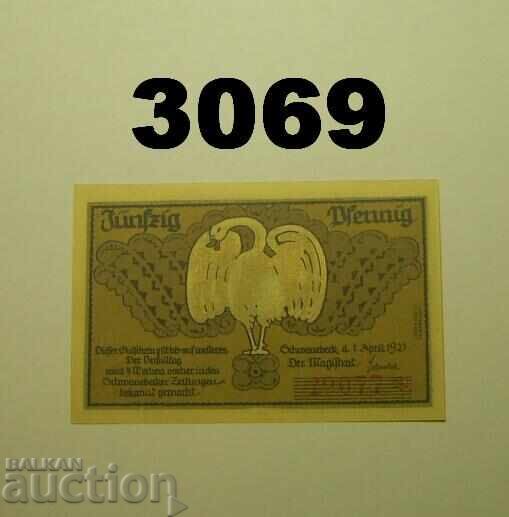 Schwanebeck 50 pfennig 1921 Germania