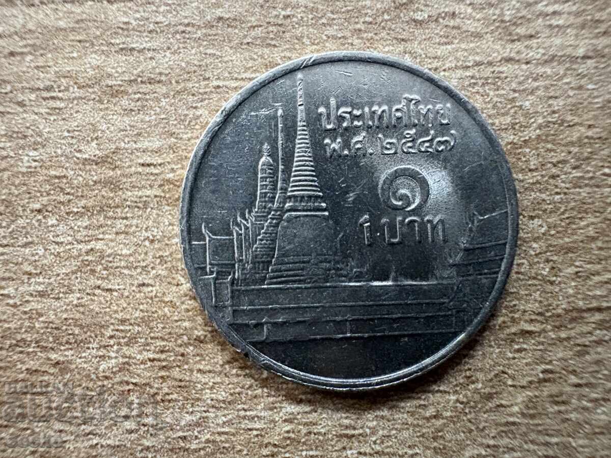 Thailanda - 1 baht (2004) Thailanda - 1 baht (2004)