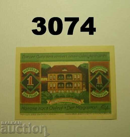Nimptsch 1 Mark 1921 Germany