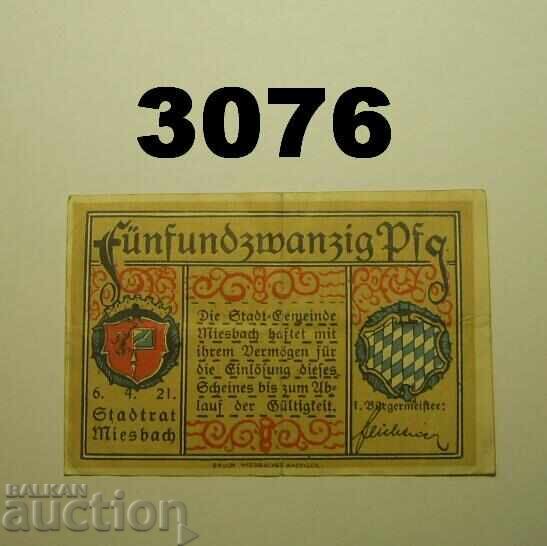 Miesbach 25 pfennig 1921 Германия Miesbach 25 pfennig 1921 Германия