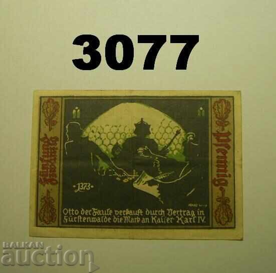 Fürstenwalde 25 pfennig 1921 Германия с цена 1.00 лв. | € 0.51 Fürstenwalde 25 pfennig 1921 Германия с цена 1.00 лв. | € 0.51