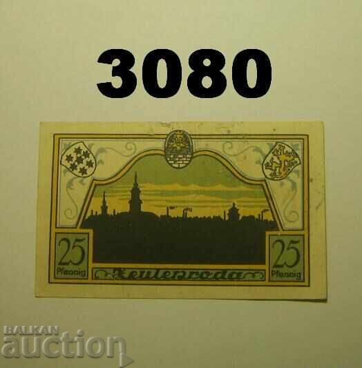 Zeulenroda 25 pfennig 1921 Germania cu preț 0.50 BGN | € 0.26 Zeulenroda 25 pfennig 1921 Germania cu preț 0.50 BGN | € 0.26