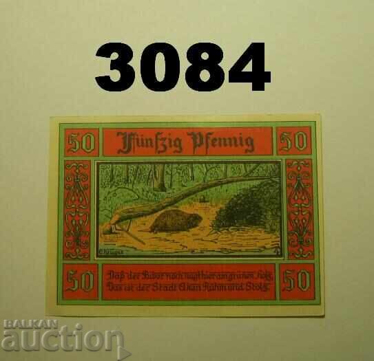 Aken 50 pfennig 1921 Германия с цена 2.00 лв. | € 1.02