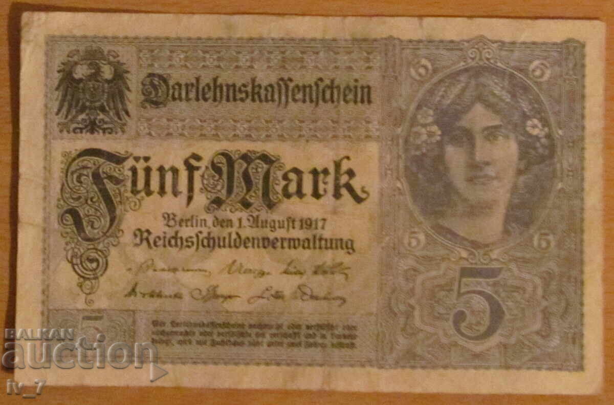 5 MĂRCI 1917, GERMANIA