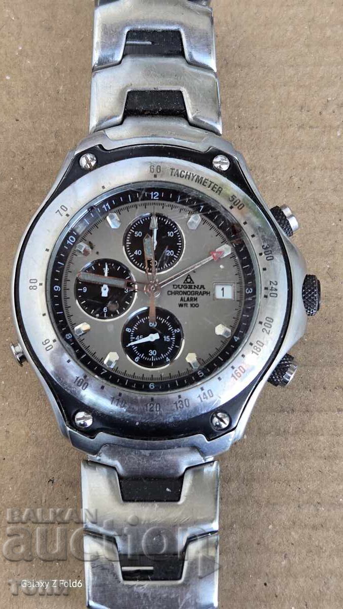 DUGENA CHRONOGRAPH QUARTZ SWISS MADE ΣΠΑΝΙΟ ΛΕΙΤΟΥΡΓΕΙ ΧΩΡΙΣ ΕΓΓΥΗΣΗ με τιμή 36.00 BGN | € 18.41 DUGENA CHRONOGRAPH QUARTZ SWISS MADE ΣΠΑΝΙΟ ΛΕΙΤΟΥΡΓΕΙ ΧΩΡΙΣ ΕΓΓΥΗΣΗ με τιμή 36.00 BGN | € 18.41