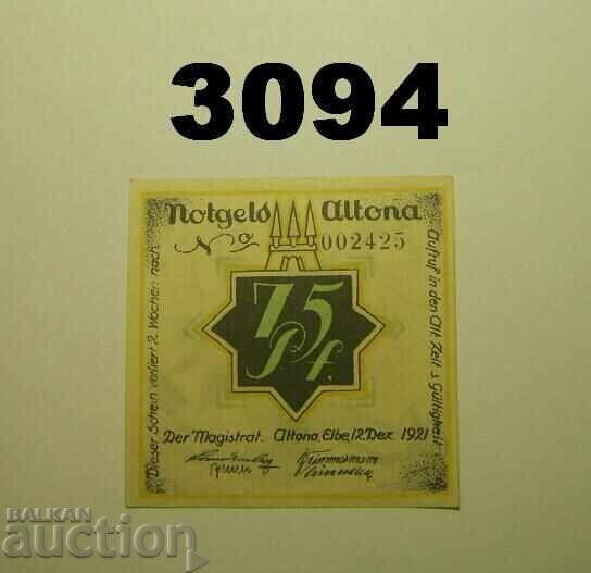 Αλτόνα 75 πφένιχ 1921 Γερμανία