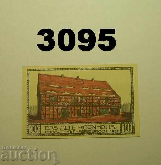 Μπίτερφελντ 10 φένιγκ 1921 Γερμανία με τιμή 2.00 BGN | € 1.02