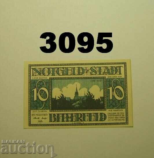 Μπίτερφελντ 10 φένιγκ 1921 Γερμανία