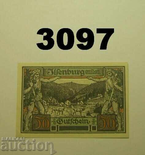 Ilsenburg 50 pfennig 1921 Германия с цена 2.00 лв. | € 1.02