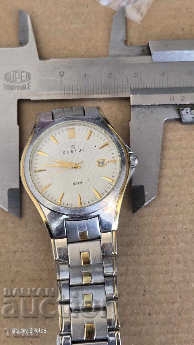 CERTUS WR 50 QUARTZ ΣΠΑΝΙΟ ΛΕΙΤΟΥΡΓΕΙ ΧΩΡΙΣ ΕΓΓΥΗΣΗ BZC !!!! - 6