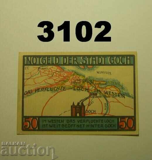 Goch 50 pfennig 1922 Germania cu preț 2.50 BGN | € 1.28