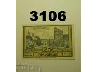 Ilsenburg 25 pfennig 1921 Germany